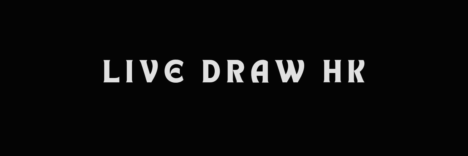 Live Draw HK Hongkong Pools